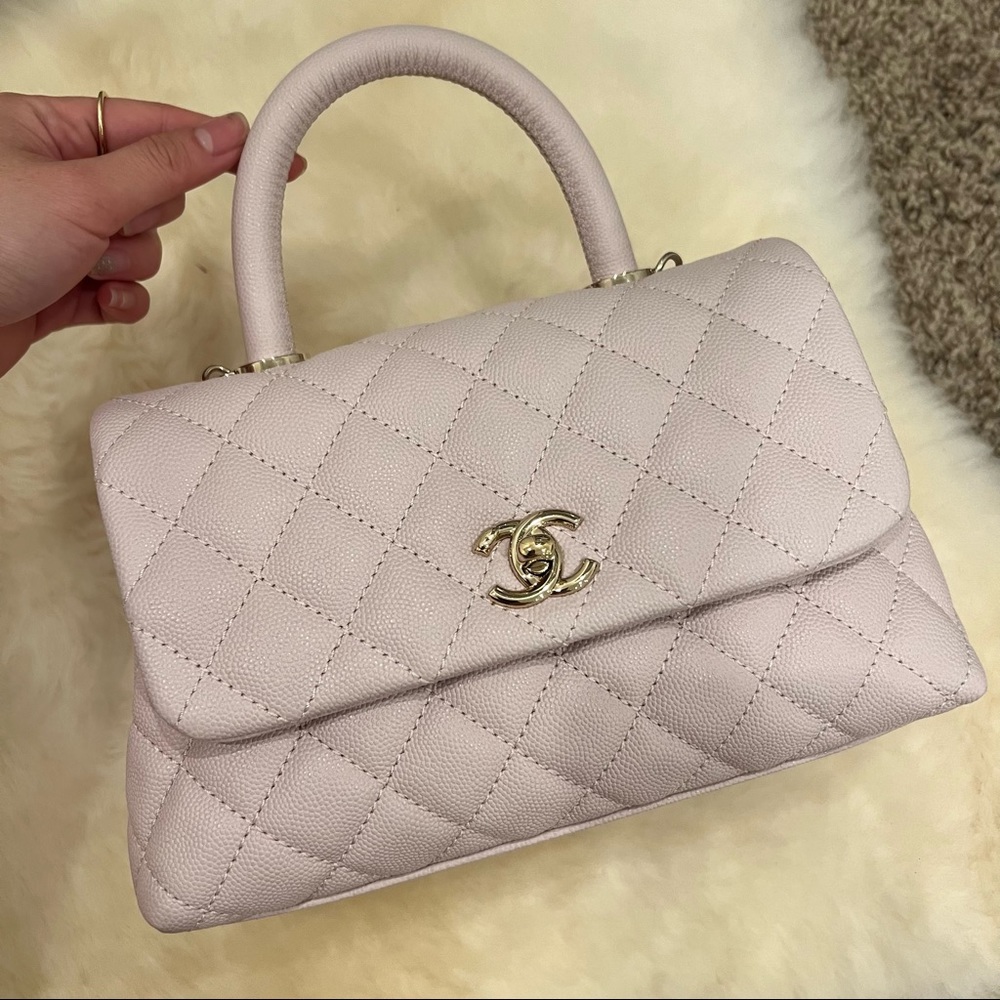 SOLD Coco handle 21A lilac small ( old mini) SOLD